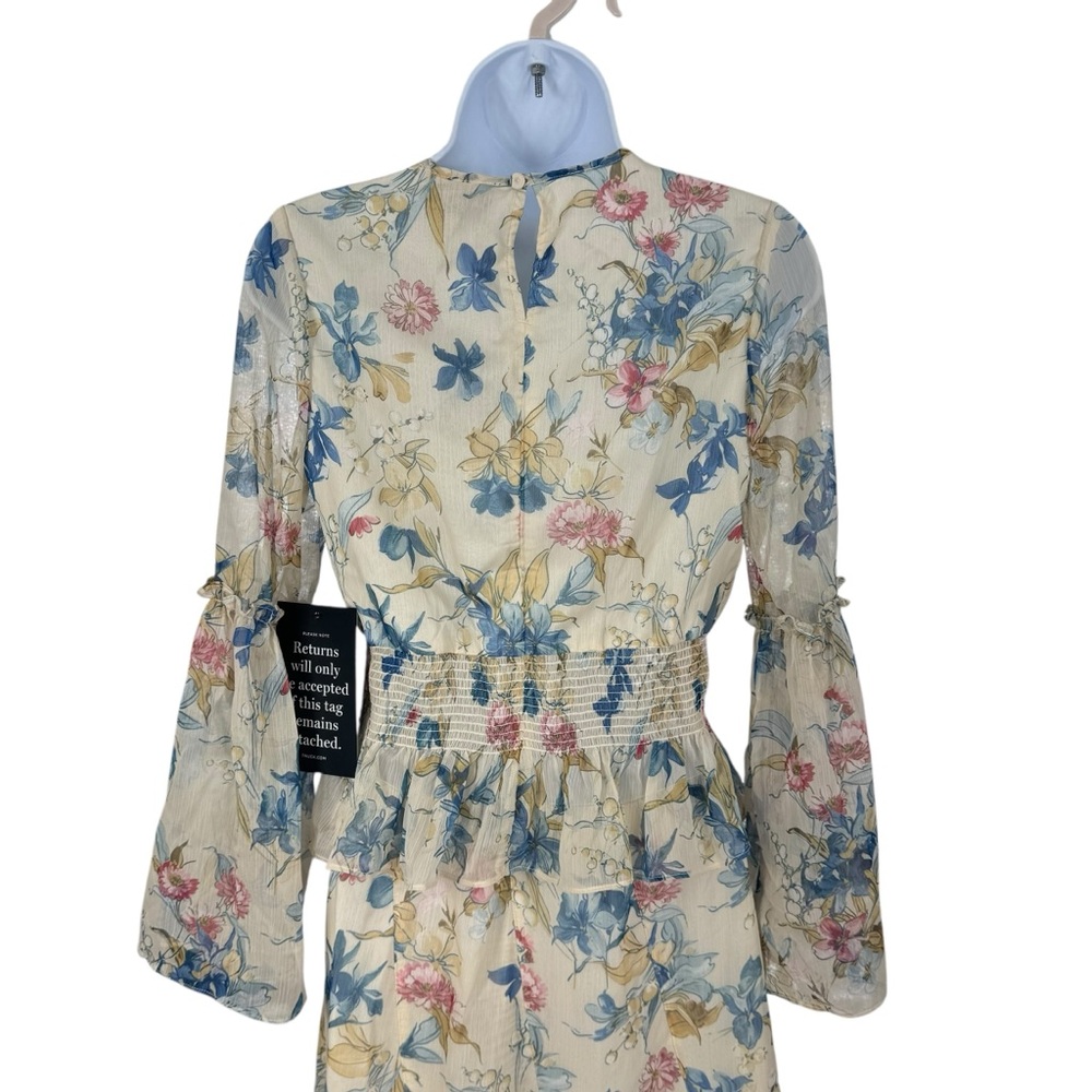 Tuckernuck NEW Lilly of the Valley Matching Set Blouse and Maxi Skirt Size XS - Picture 7 of 9